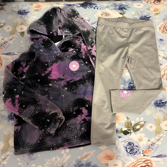 Converse 2pc Hooded Set 3T - Picture 1 of 6